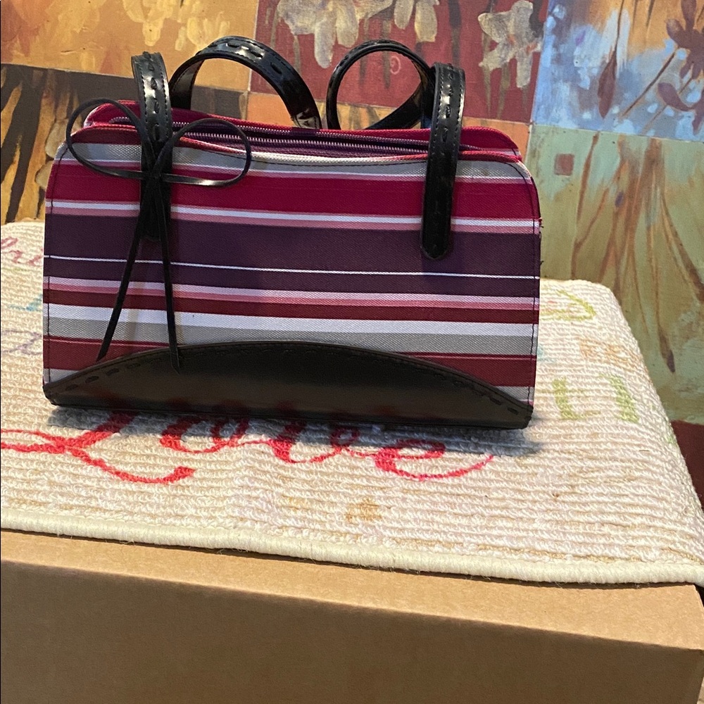 Vintage Striped Women's Handbag